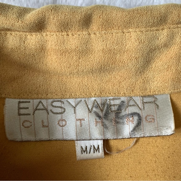 Yellow Button Down - Picture 3 of 6